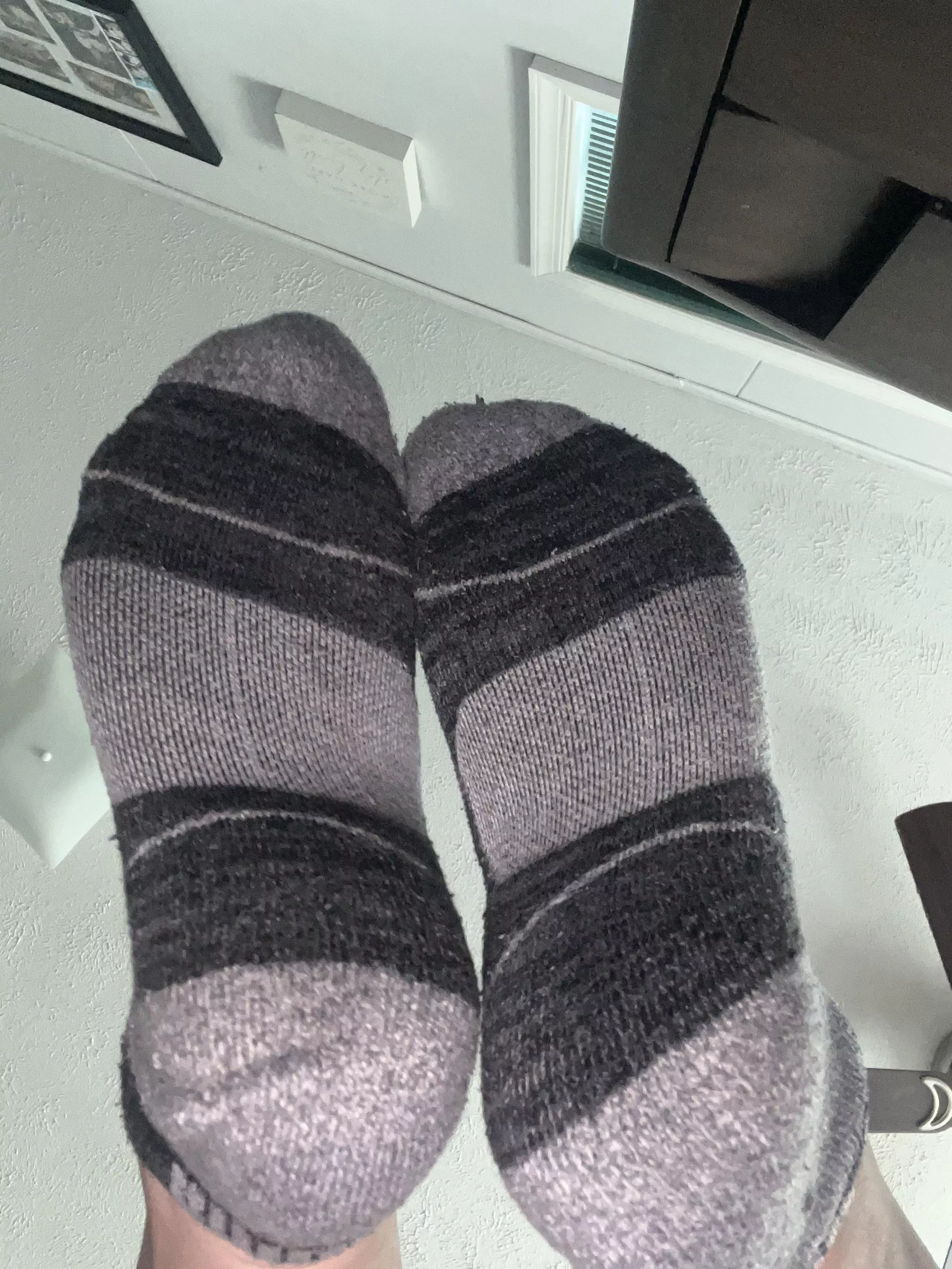 Under my soles is where you belong. Someone come take these sweaty gym socks from me ;) [selling]