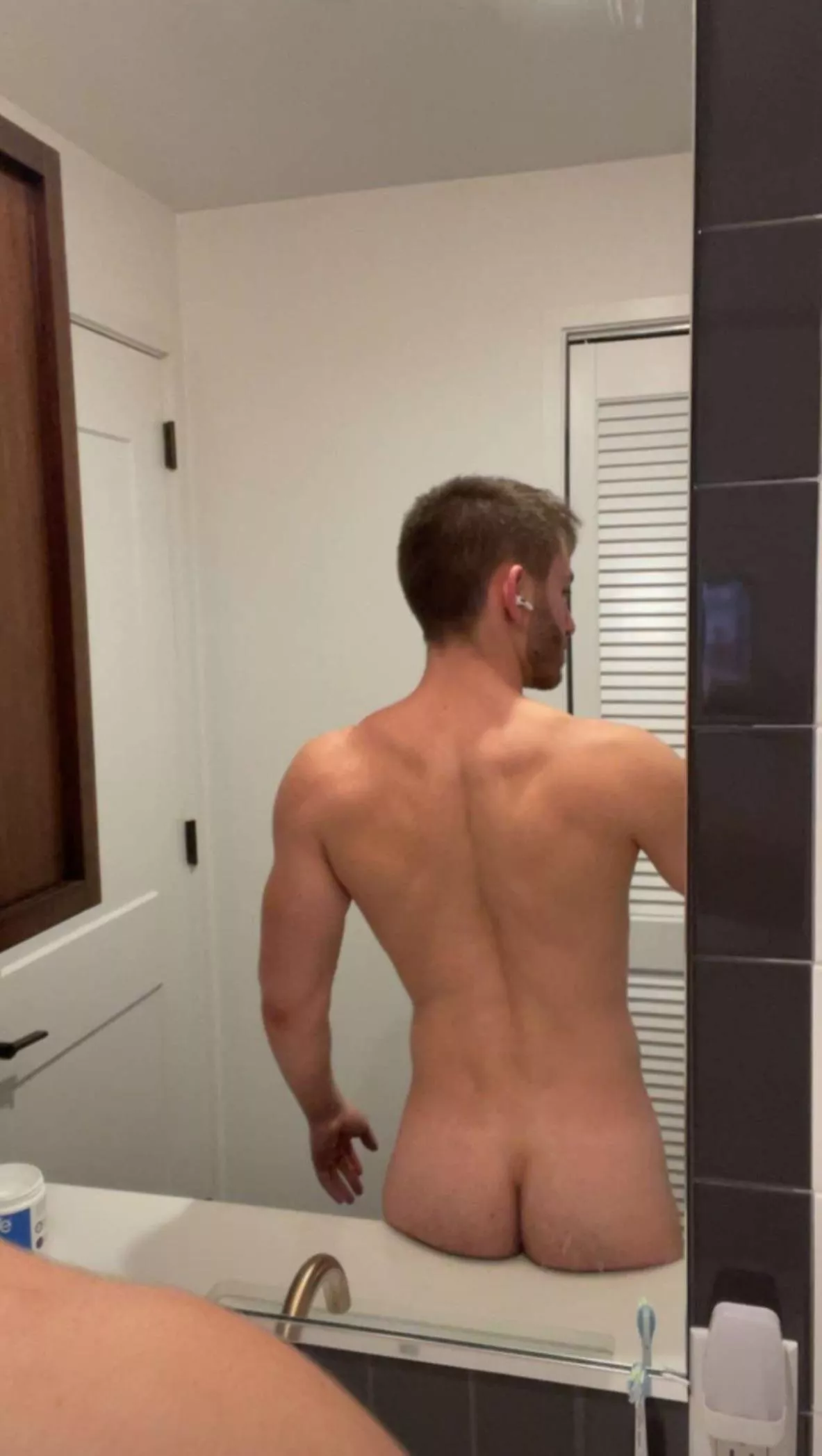 But anyway here’s my back