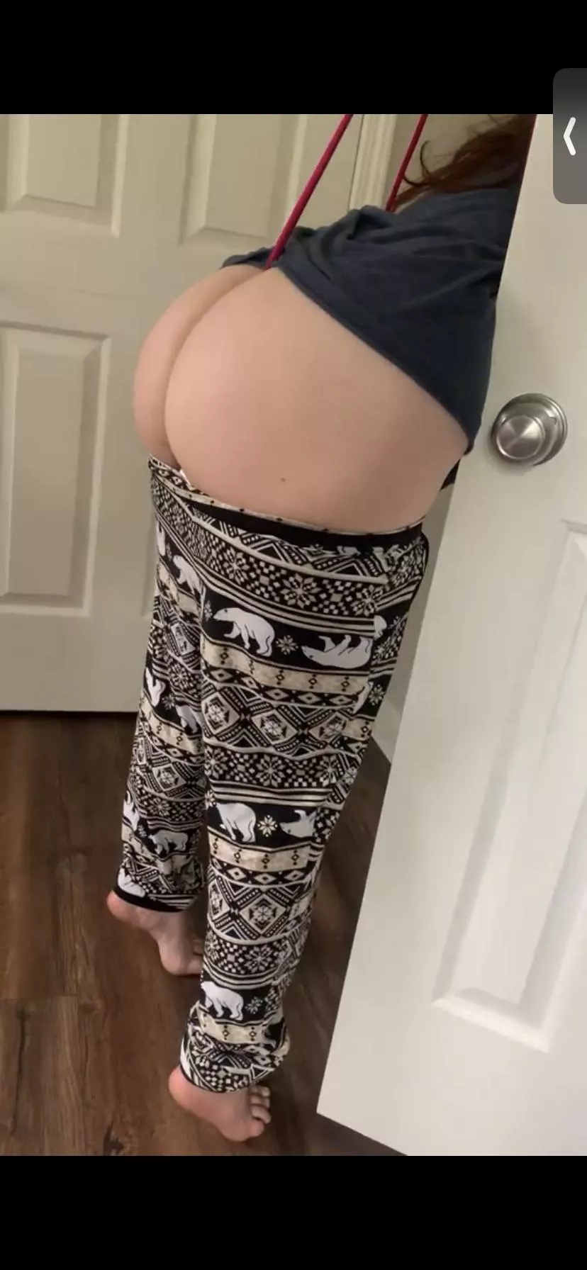 Dangling wedgie with a thong - a brutal way to get my butt flossed 😭
