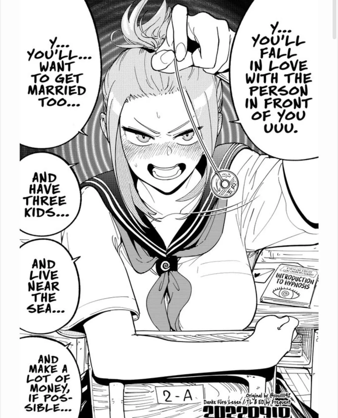 do as she says (source- Yamakusa Yuu Today's Doodle) (character - unknown)