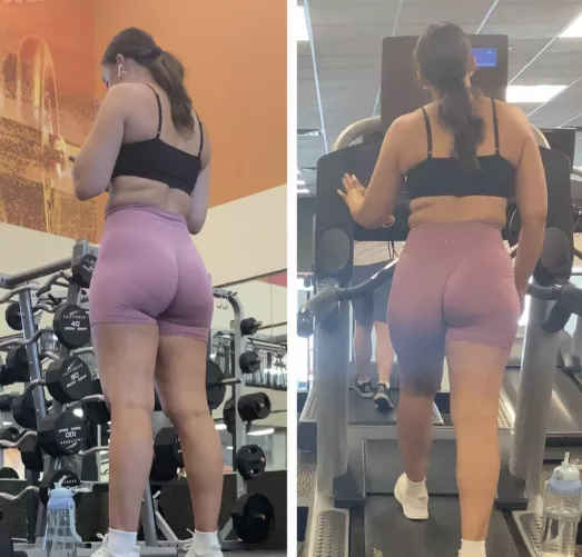 I go to the gym and film big booty bitches. DM for Videos.