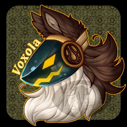 Icon of my Protogen Voxola ^-^