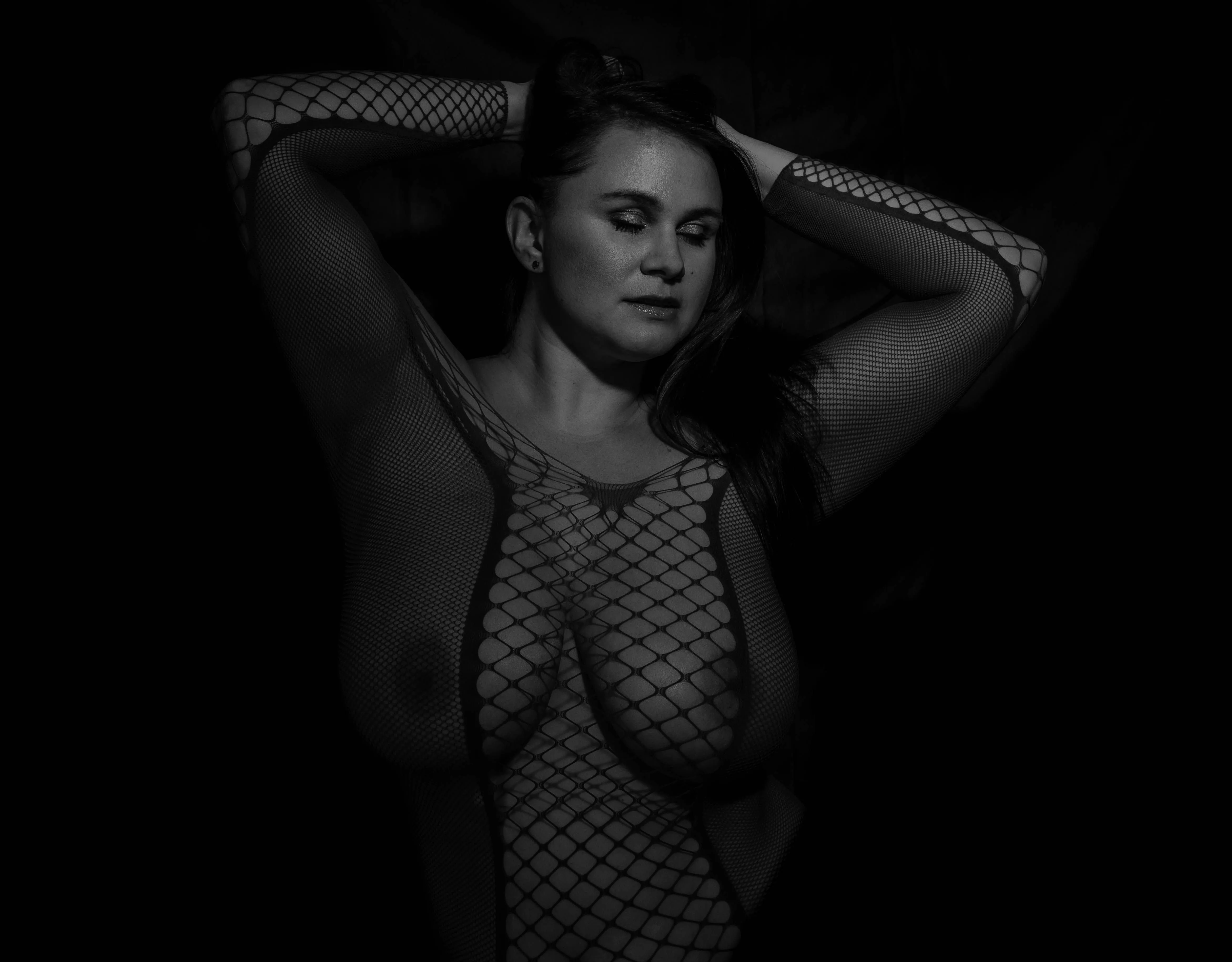 In black and white...