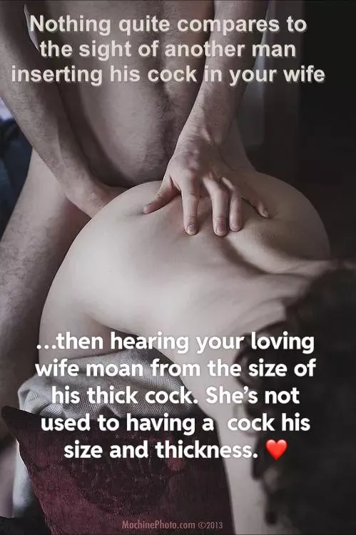 It just feels so much better that my husband