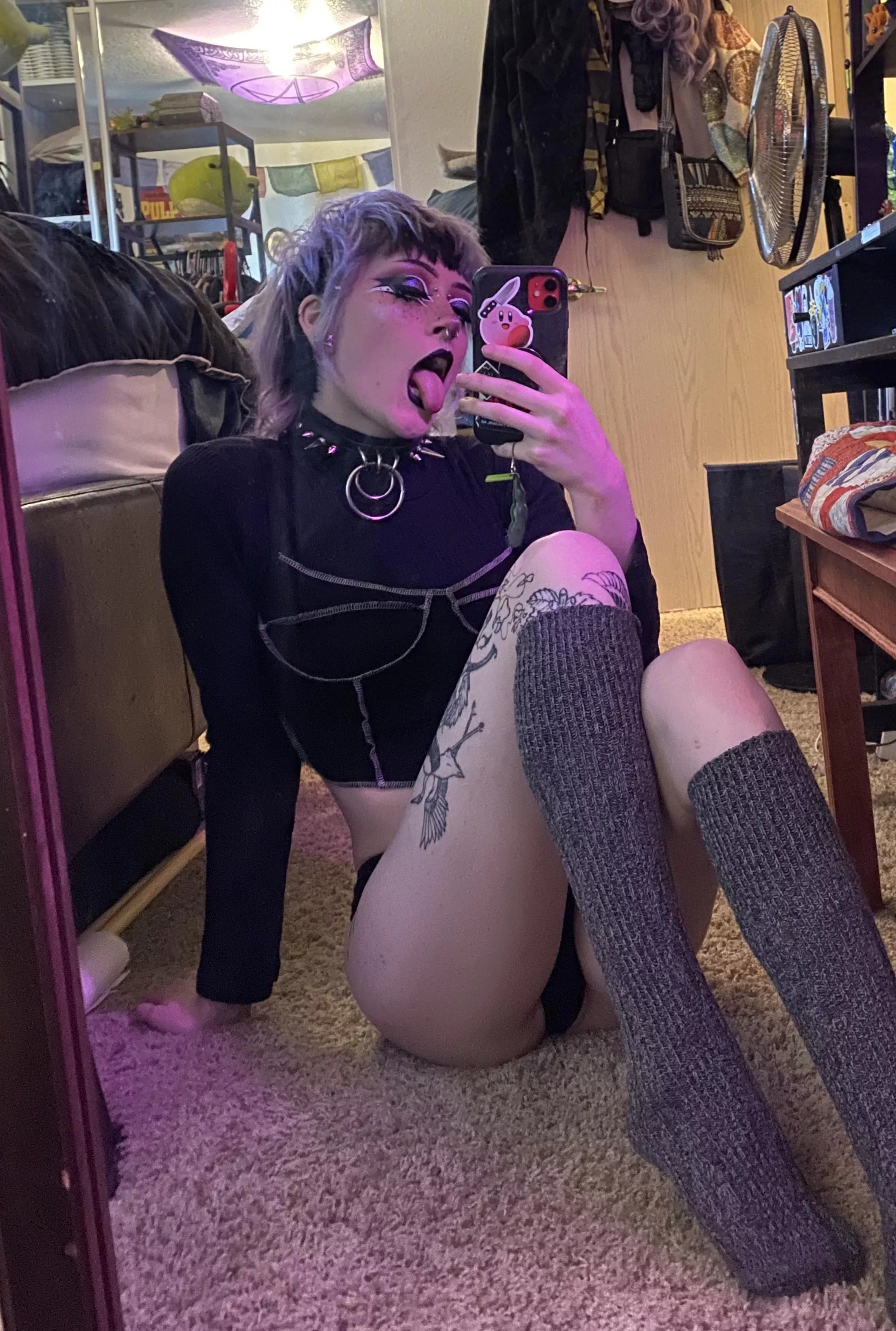 My neon pink and black split dye faded too fast