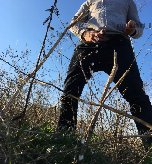 Such relief I love peeing outdoor