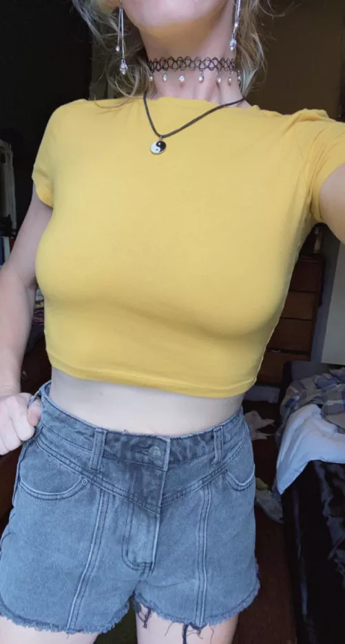 thinking about going out without a bra today