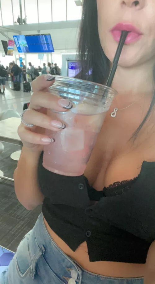 Will you buy me a drink? 👅💦