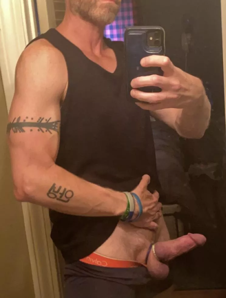 Would you want daddy’s cock? Would you want daddy’s cock?