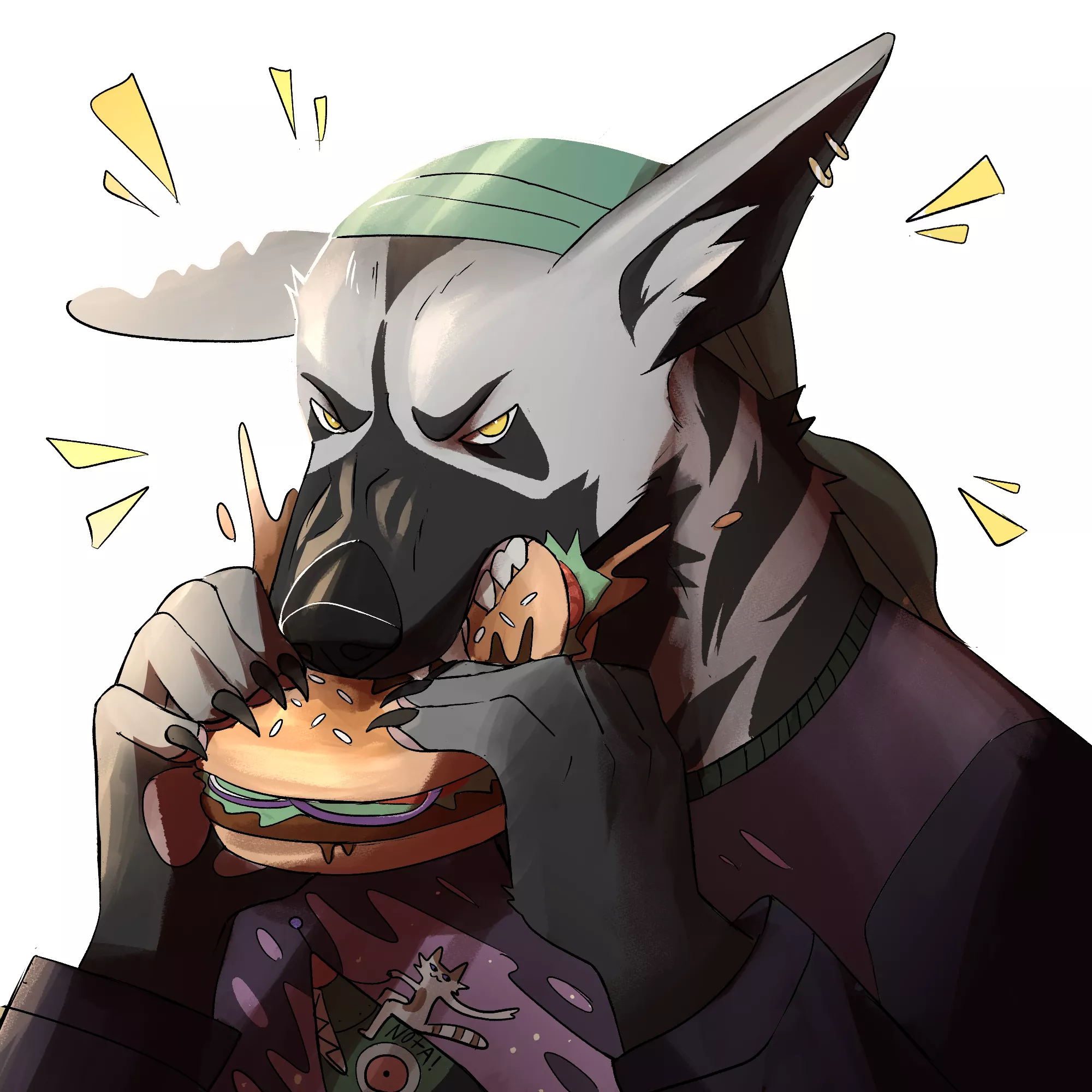 Burgr 🍔 (art by me)