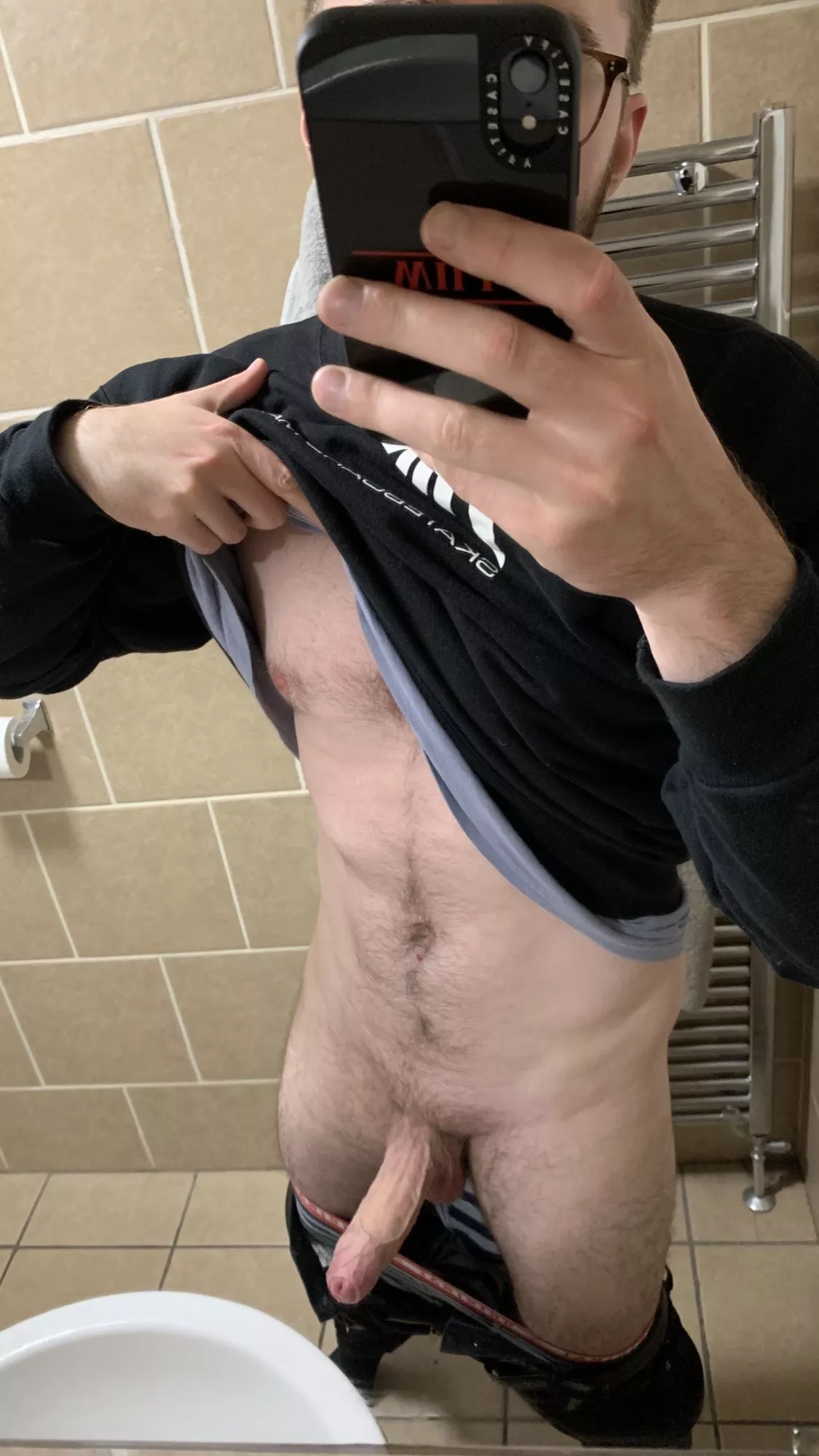 Couldn’t resist showing off in the mirror for you