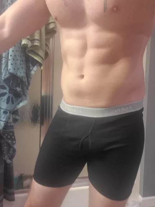 Got to love a fresh pair of boxer-briefs. Message me if your interested...