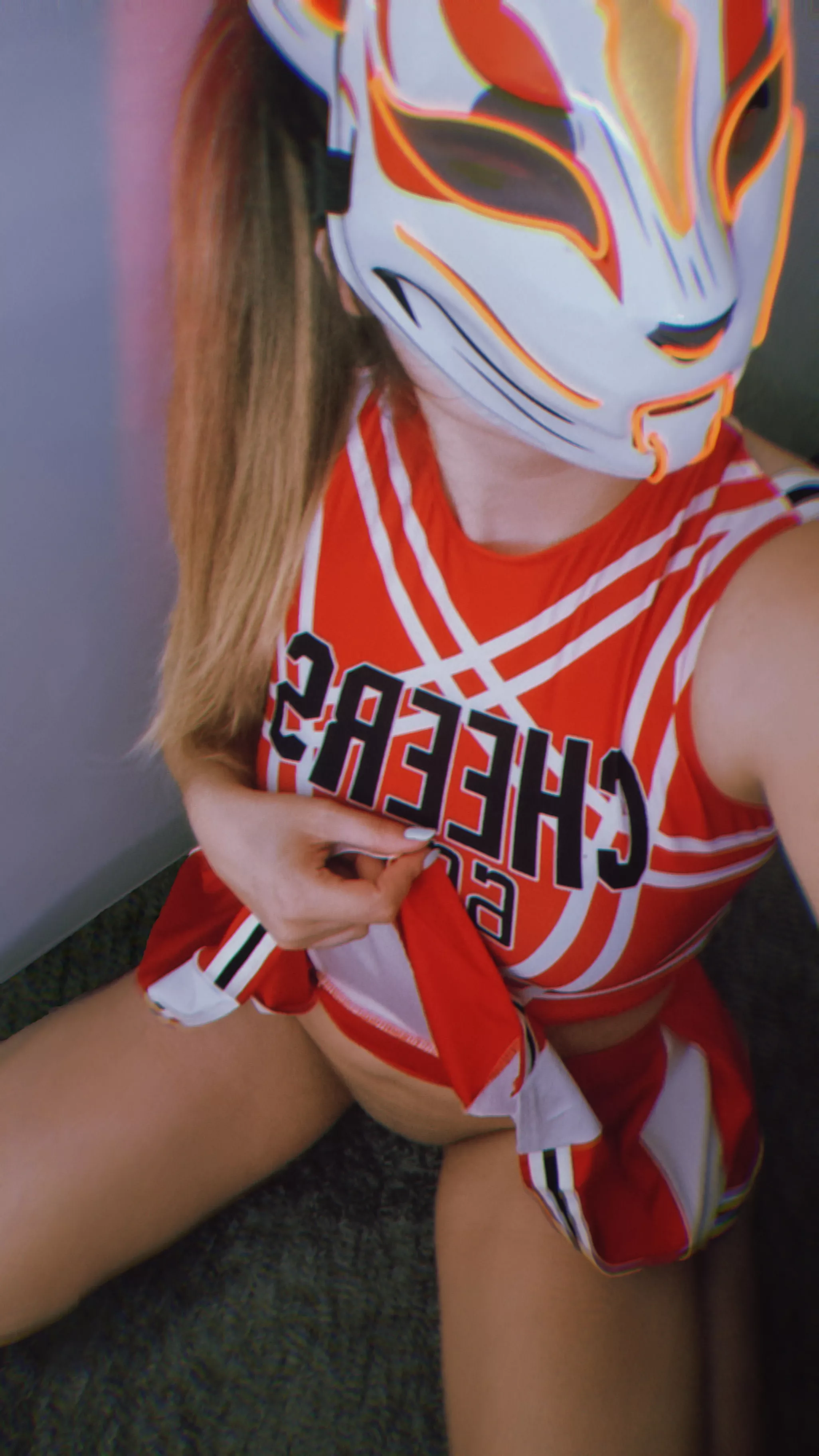 How about a cheerleader upskirt? nudes by Foxyyuna