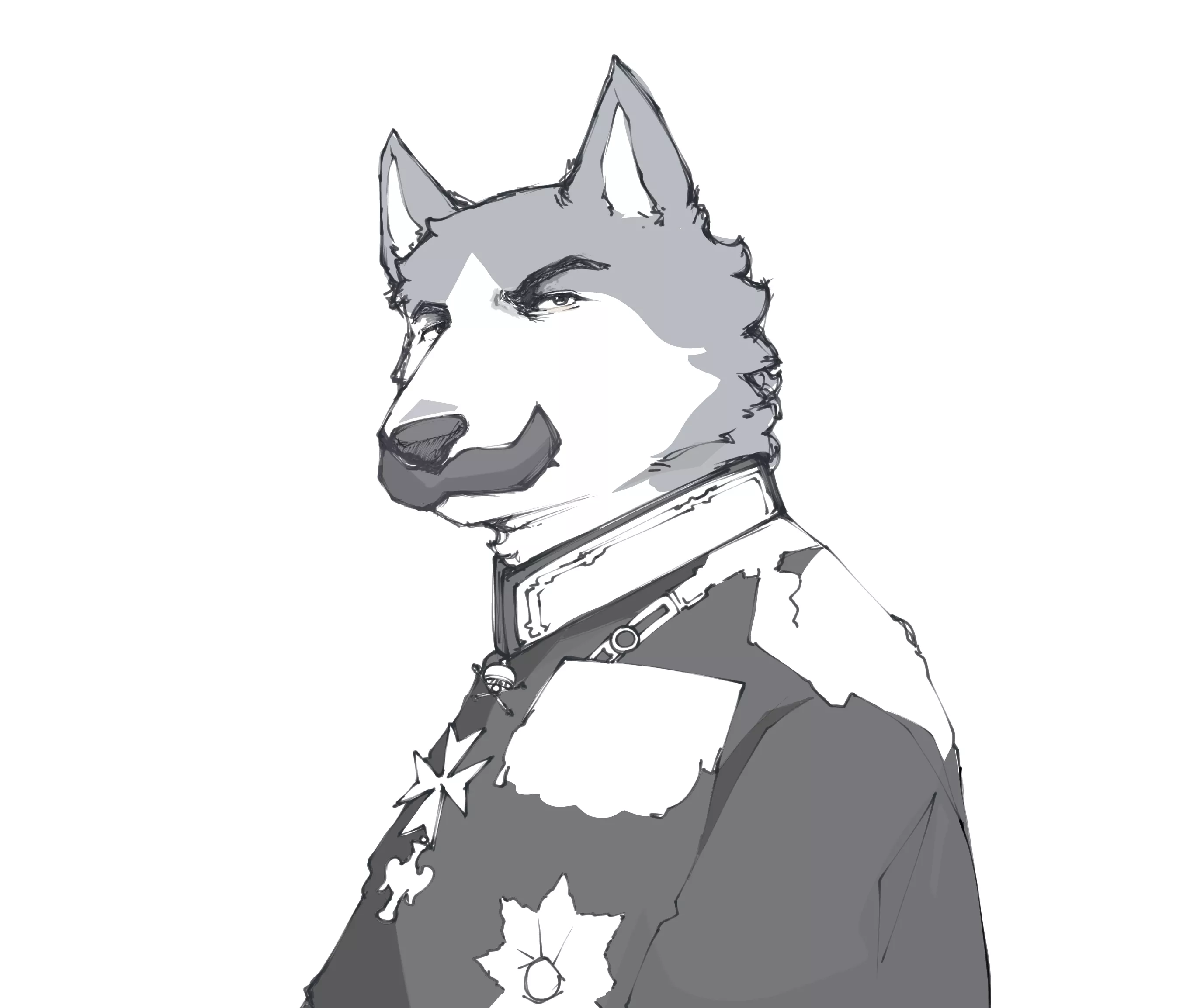 i tried to draw a German shepherd, looks nice?