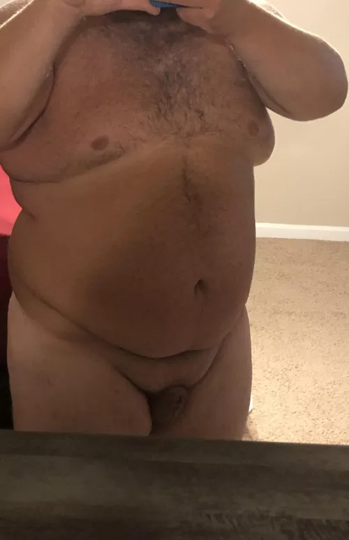 M 31, 5’9” 350lbs I hate the way my body looks and how small i am down there