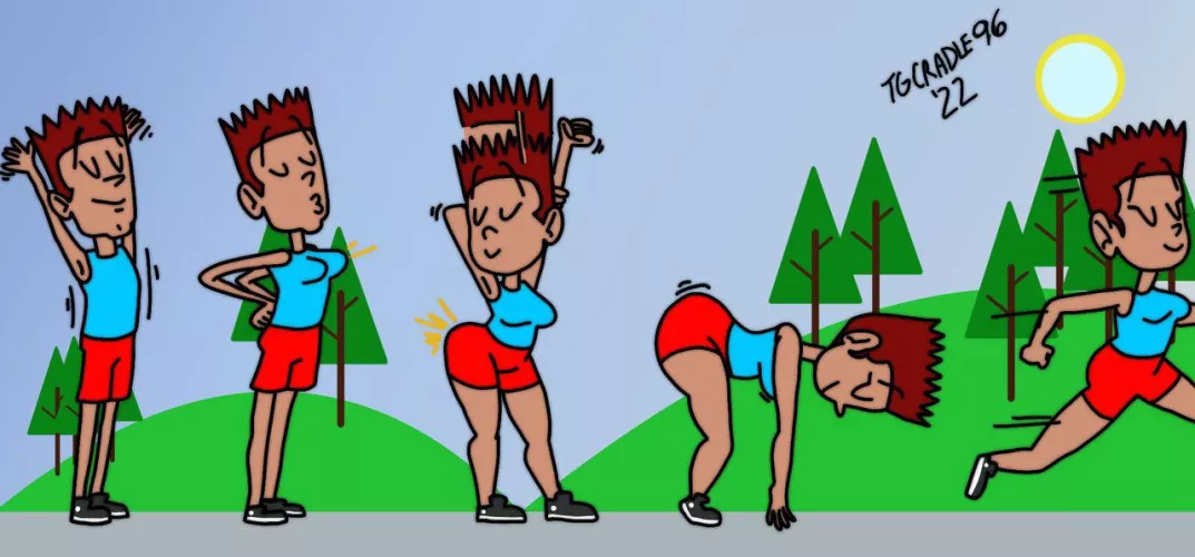 (OC) Going for a run 🏃‍♂️➡️🏃‍♀️