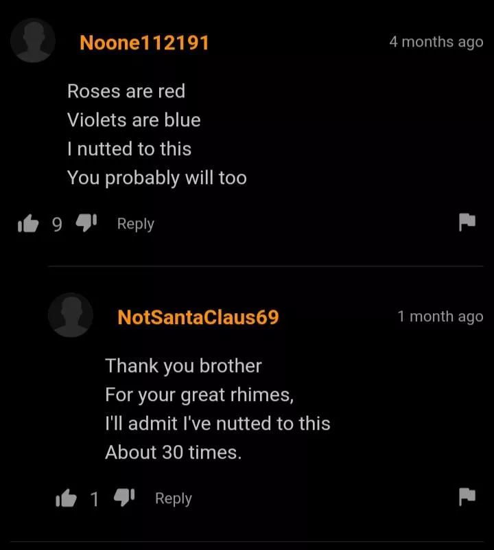 Roses are red, Violets are blue, I like poetry, So will you