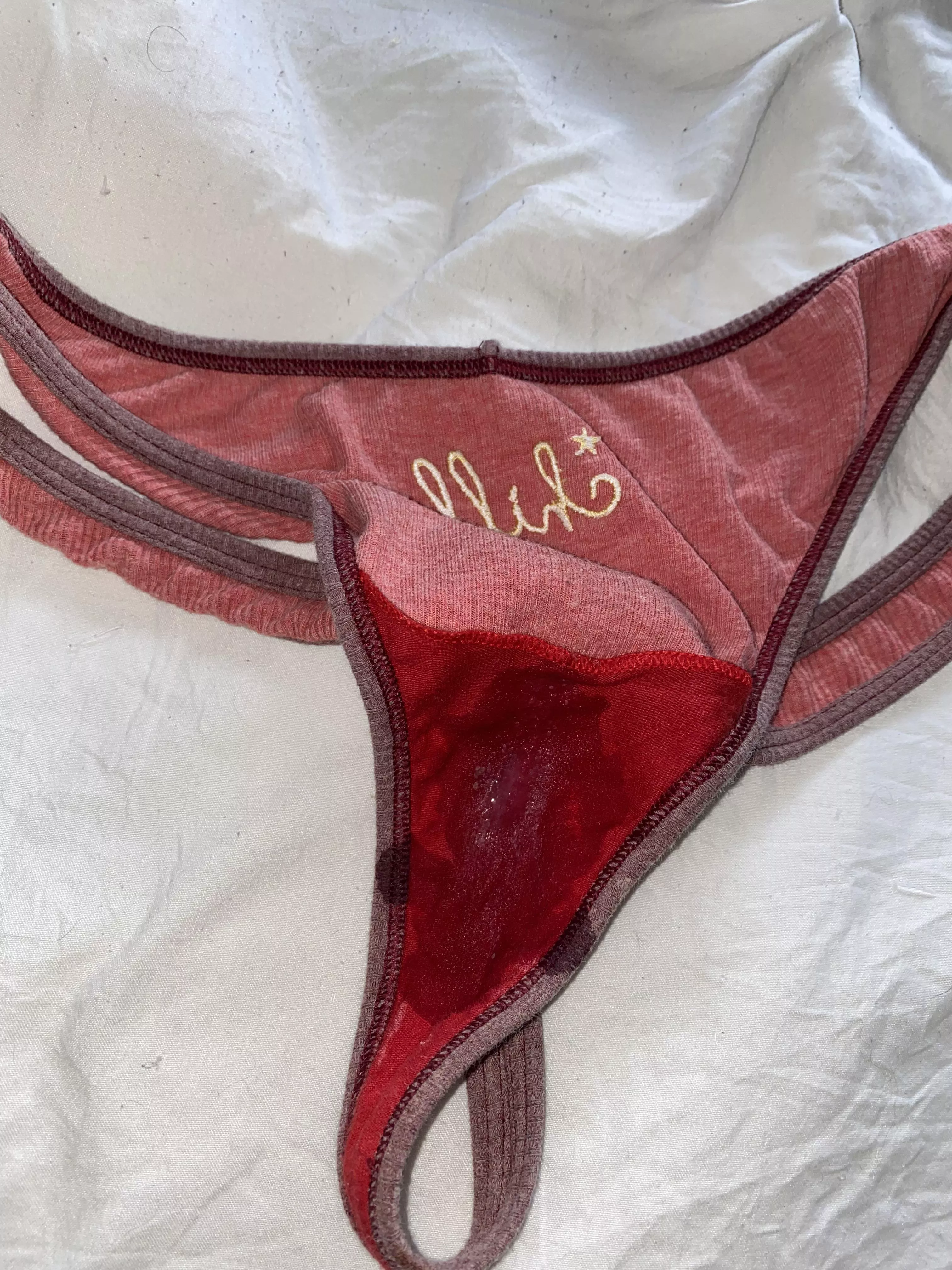 Squirted while masturbating in these after 24 hours of wear 🥵