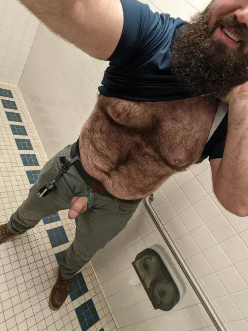 what would you do if the bathroom stall was unlocked and you walked in and saw me snapping pics? 😏😈