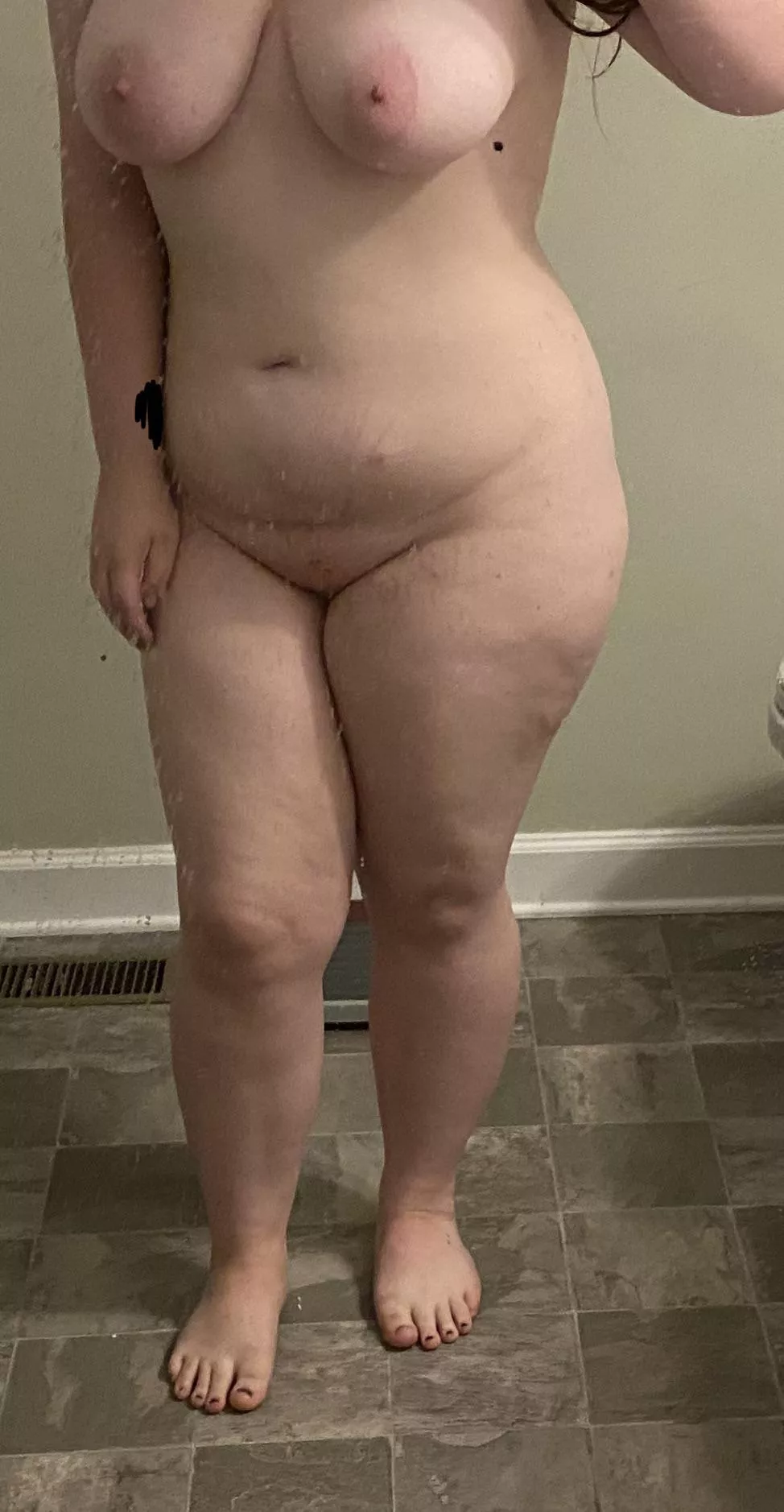 20F, 5’3”, 195 P feeling a little confident today :)