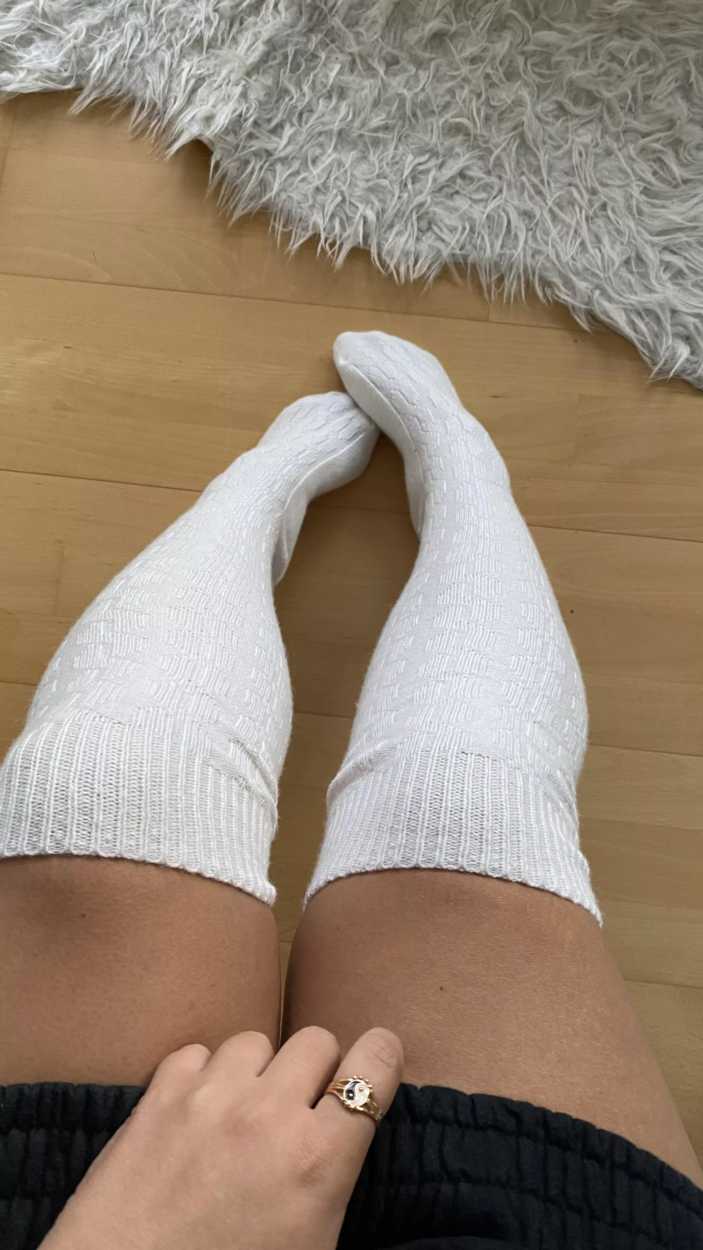 Anyone here into long socks ? 😌