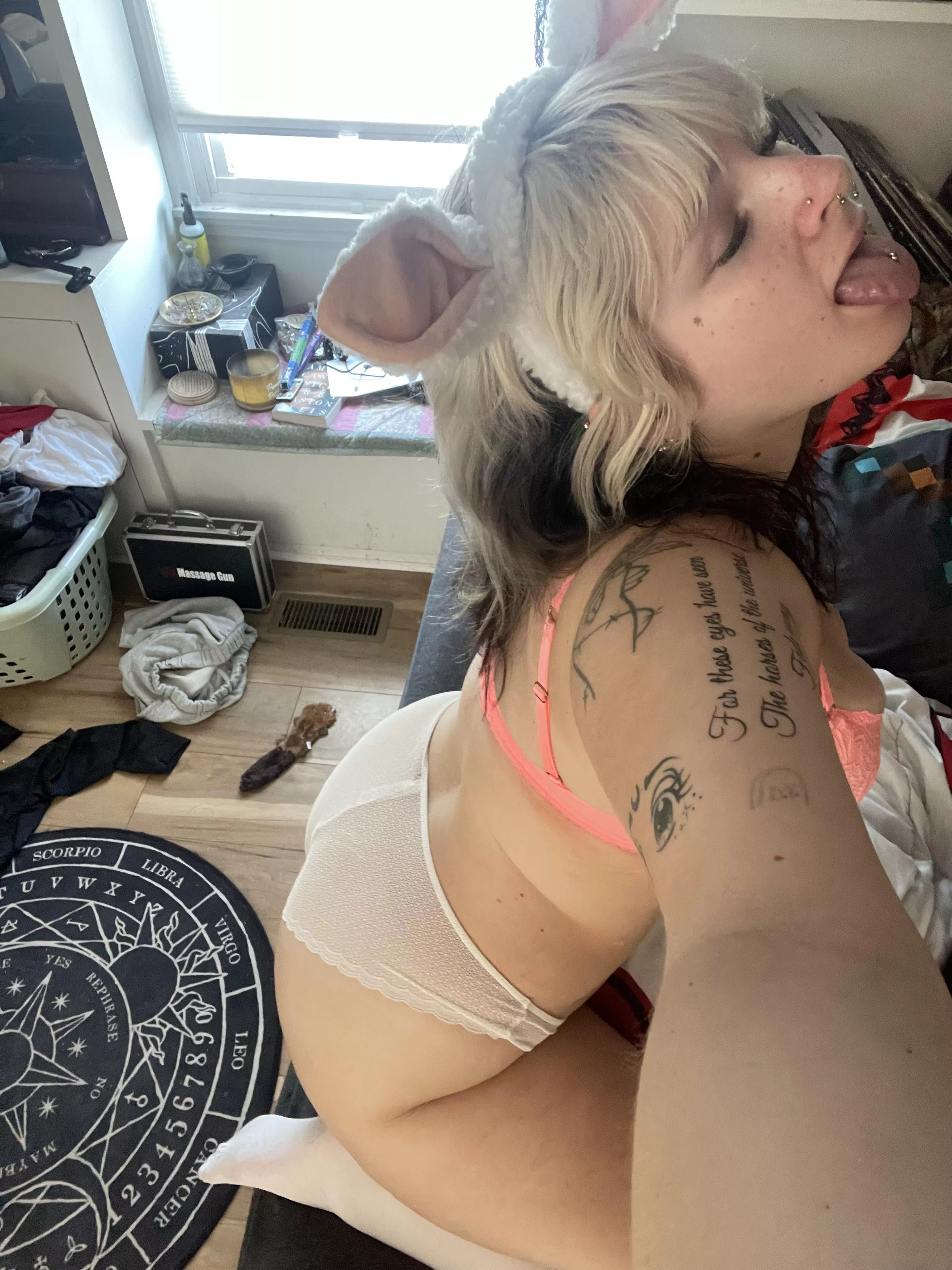 Clean my room and I’ll sit on your face?