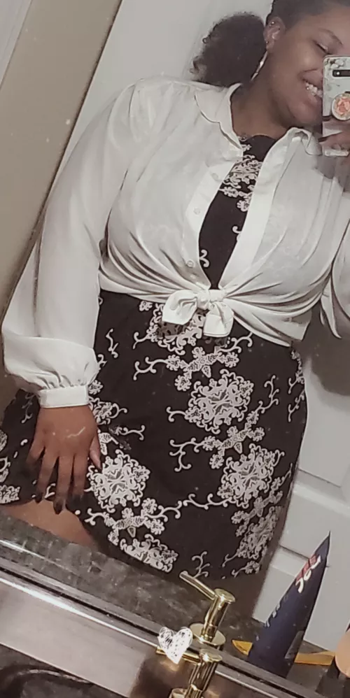 felt cute at work today 💖