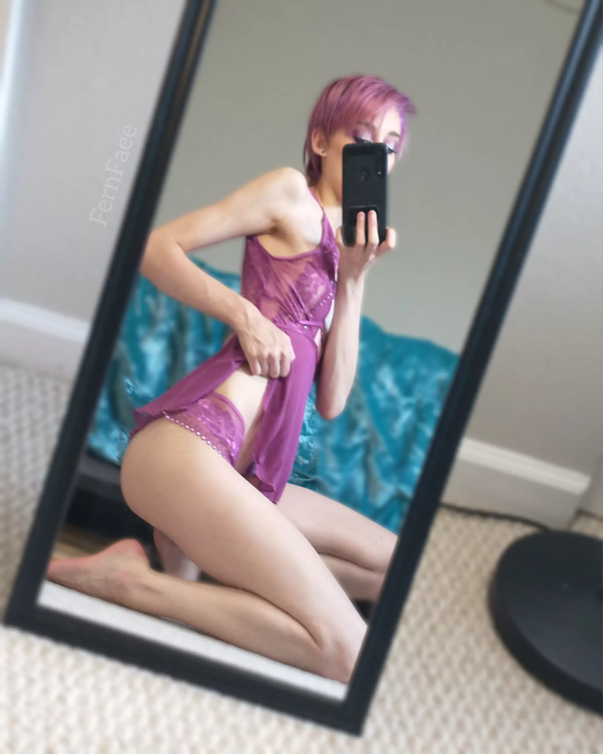 I want to get more lingerie that matches my hair