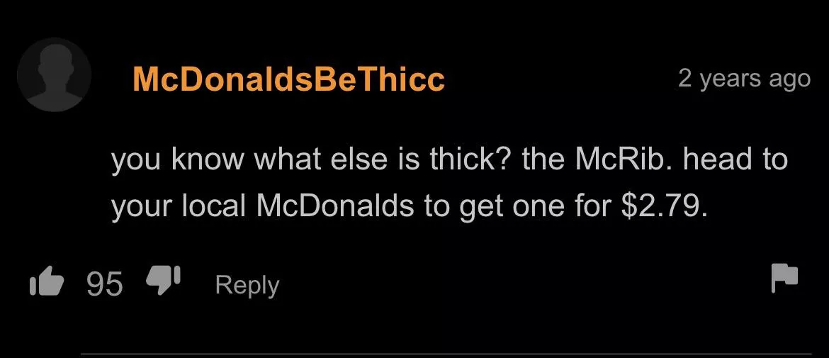 Litterally no way McDonald’s Sponsored porn