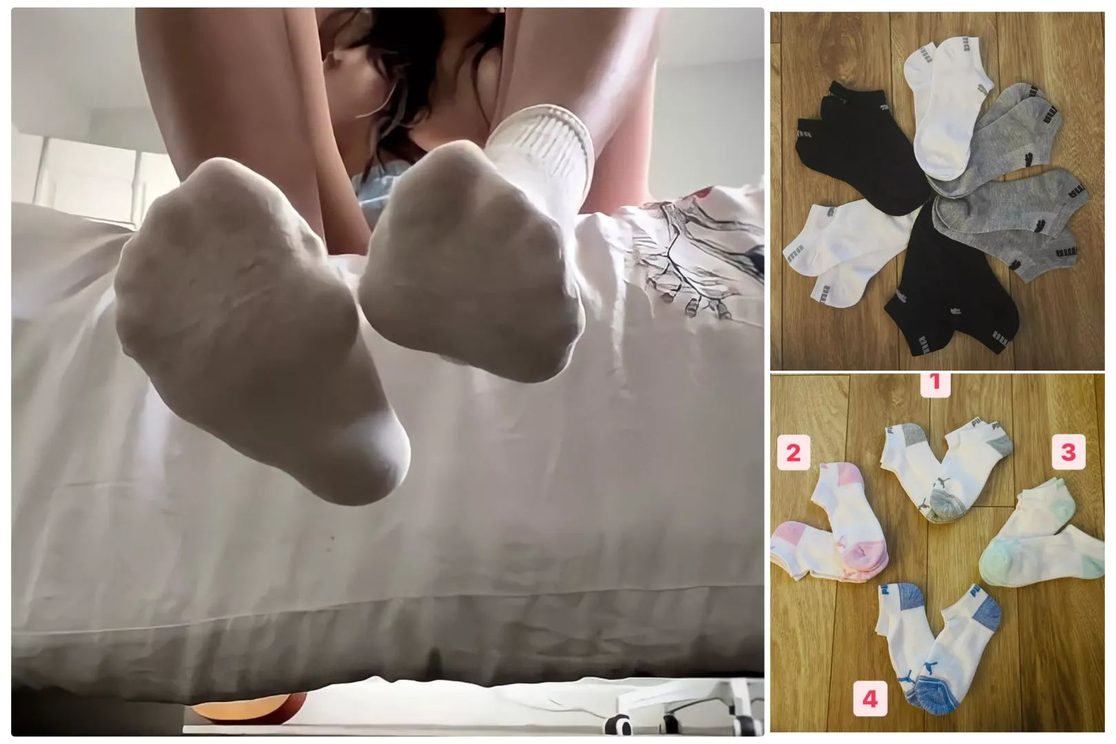 [Selling][US] Who want to take a sniff? DM me to see my drawer... Pick a pair, and I’ll wear them for you 💜