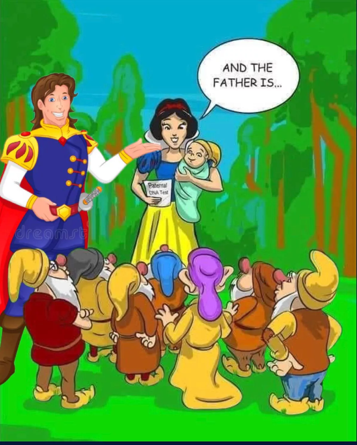 Snow White, seven dwarves and the cuckold… Snow White, seven dwarves and the cuckold…