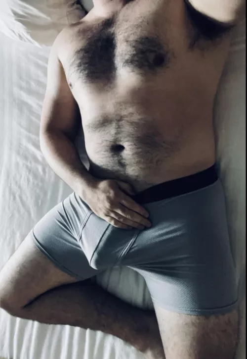 [35] If I get dressed, will I find you in the hotel bar?