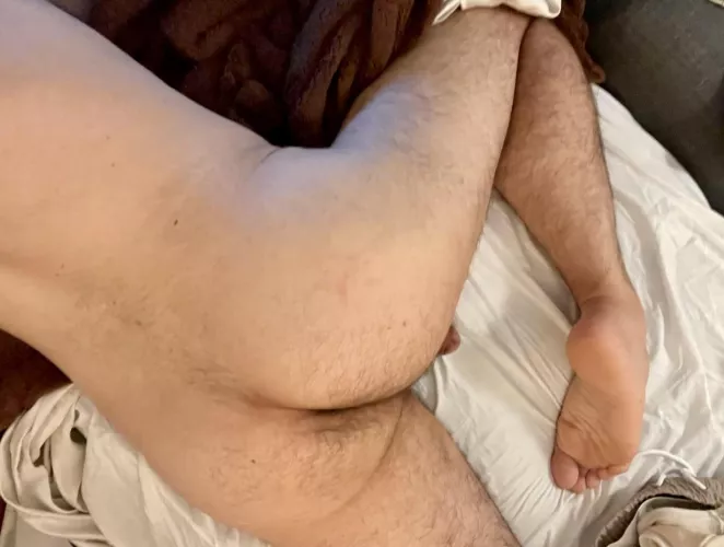 Can’t see too much fur from this angle, but trust me, it’s there