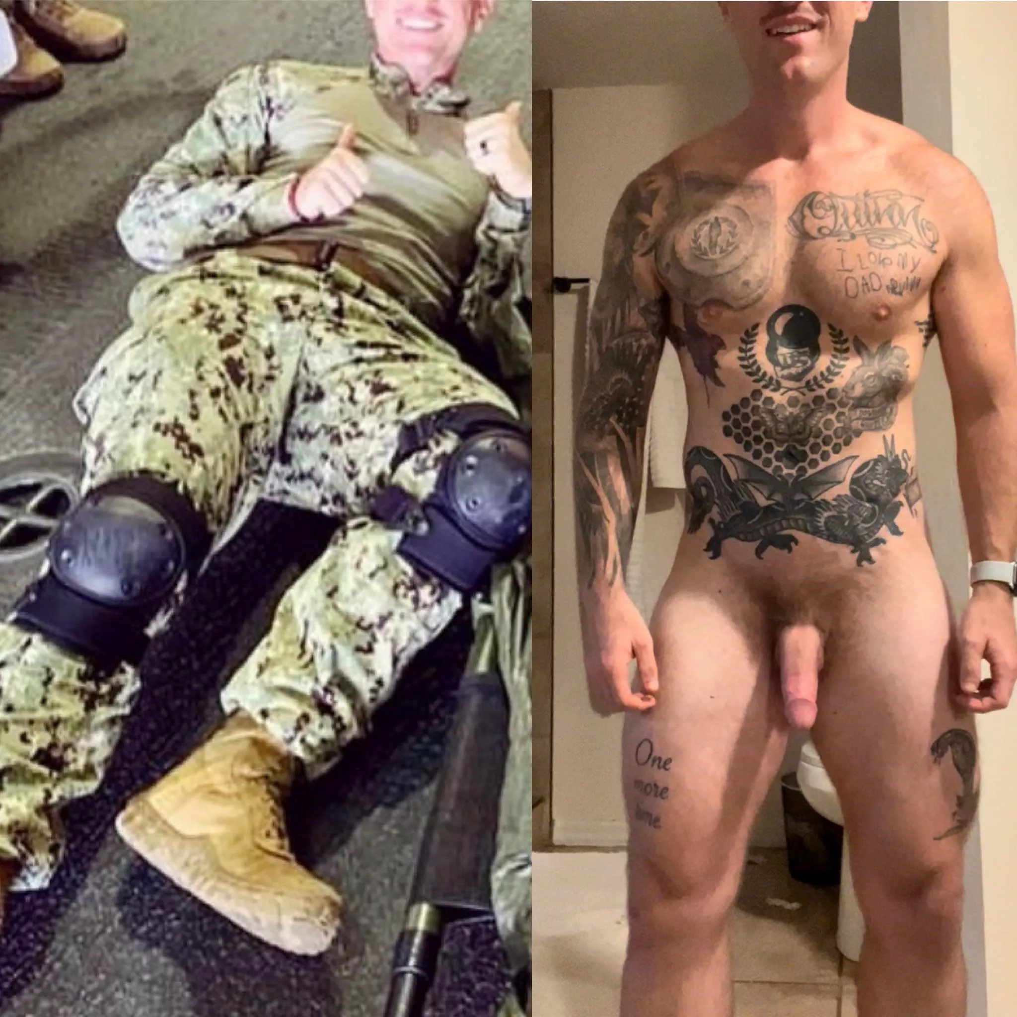 Ever wondered what’s under your fellow soldiers uniform?