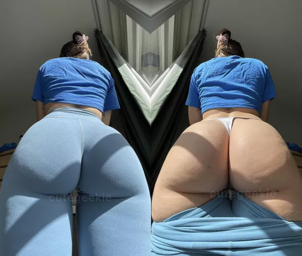 I like these leggings on, but I still want to show you what’s under them