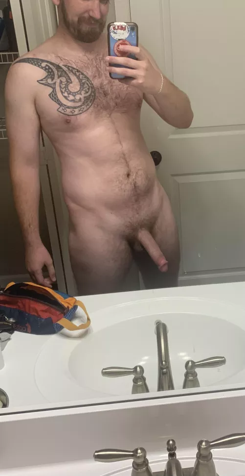 Mind if we take a shower together then get dirty?