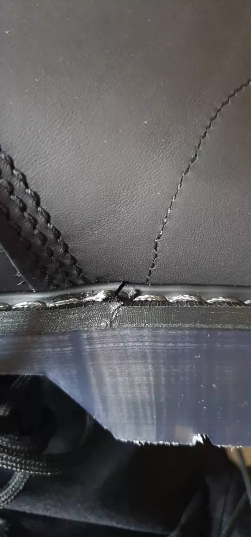 My friend just got these solovairs online. Just wondering if this is normal or should get a replacement