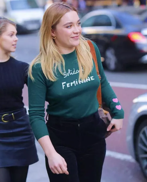 Need a sub bud to help me blow to Florence Pugh