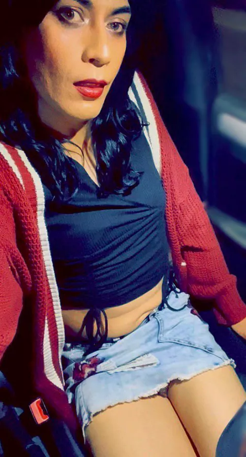 She’s ready for a night out. Wanna be my date for the night?🍆🍑💋👅💦😈