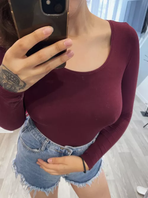 What would you say if you meet me braless on the street?