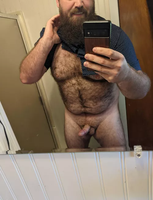 Working from home is always best without pants. 😏😈