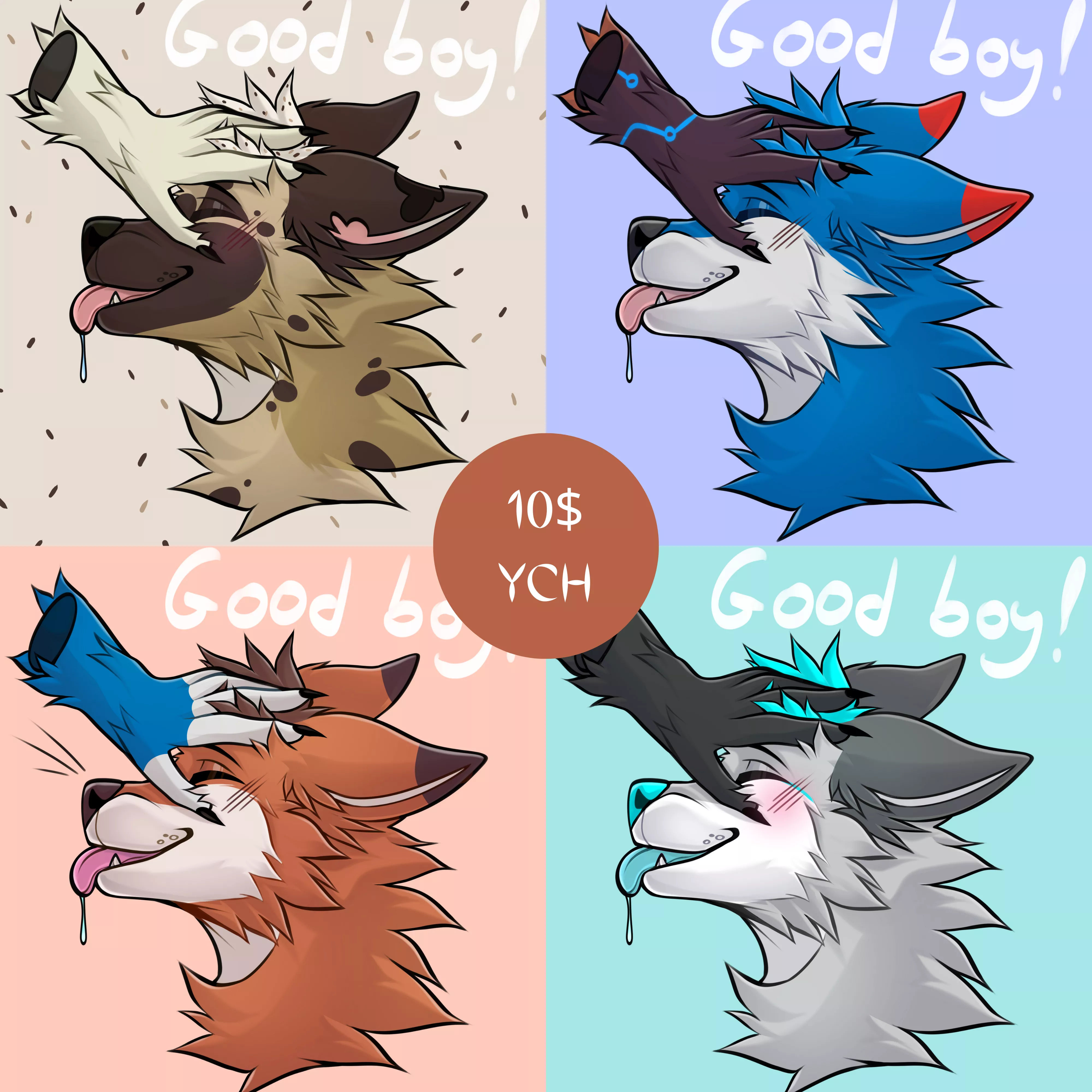 10$ Good boy/girl YCH // WeedTheCat on Twitter // DM me anywhere if you're interested! ✨