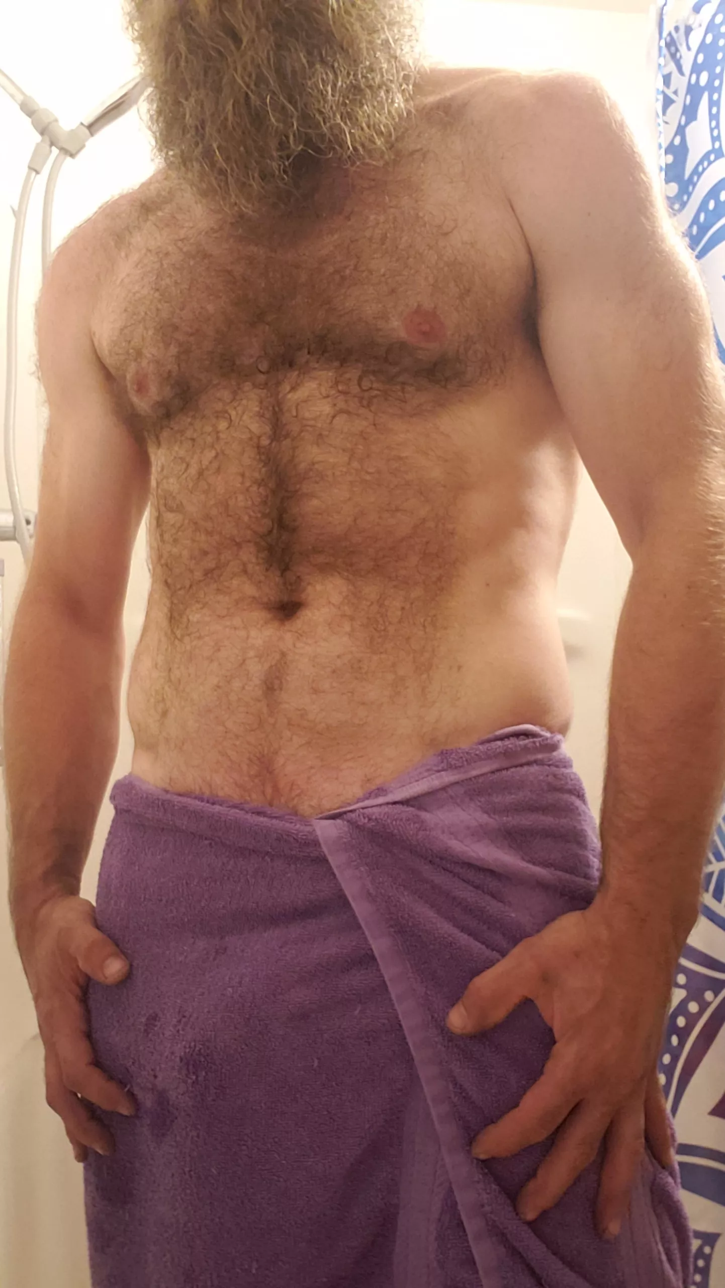 After shower