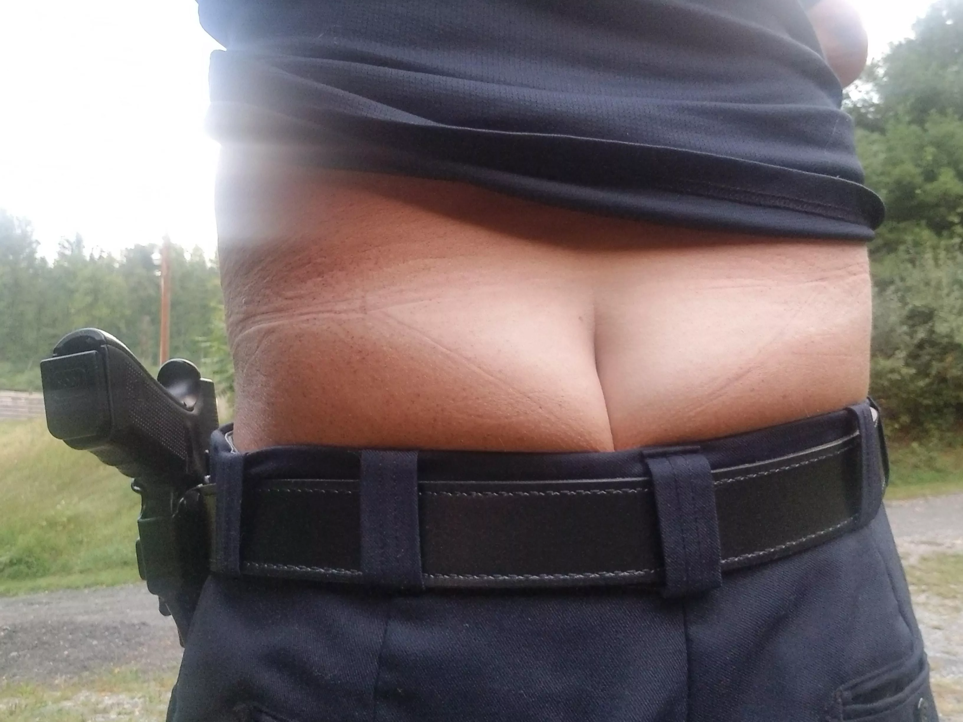 Glad to be off shift Glad to be off shift