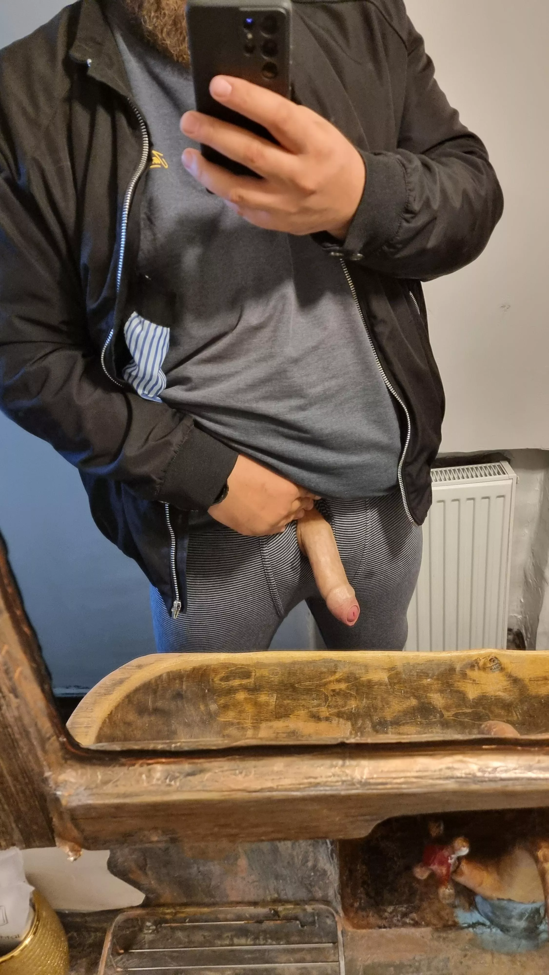 Long johns keeping it warm