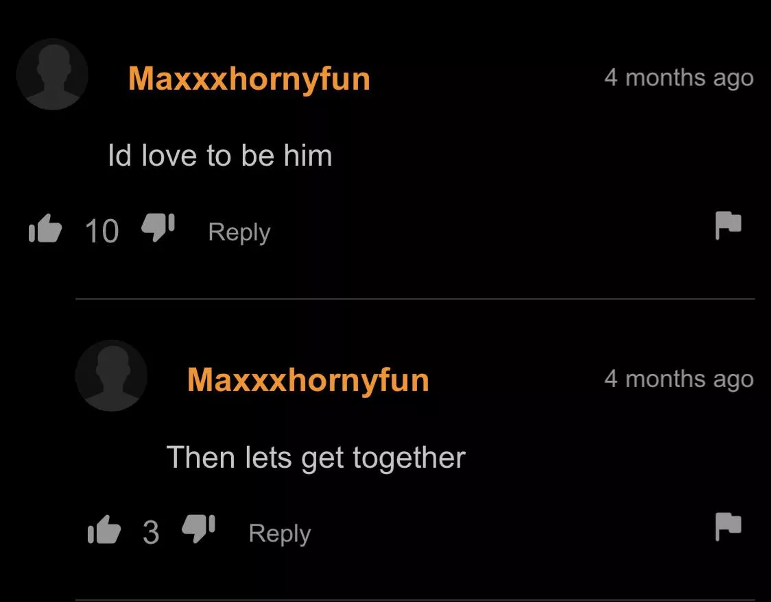 man hooks up with himself