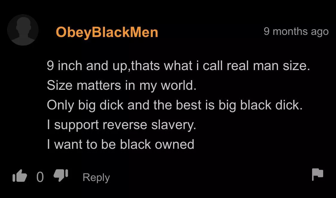 “Reverse slavery” 🤢