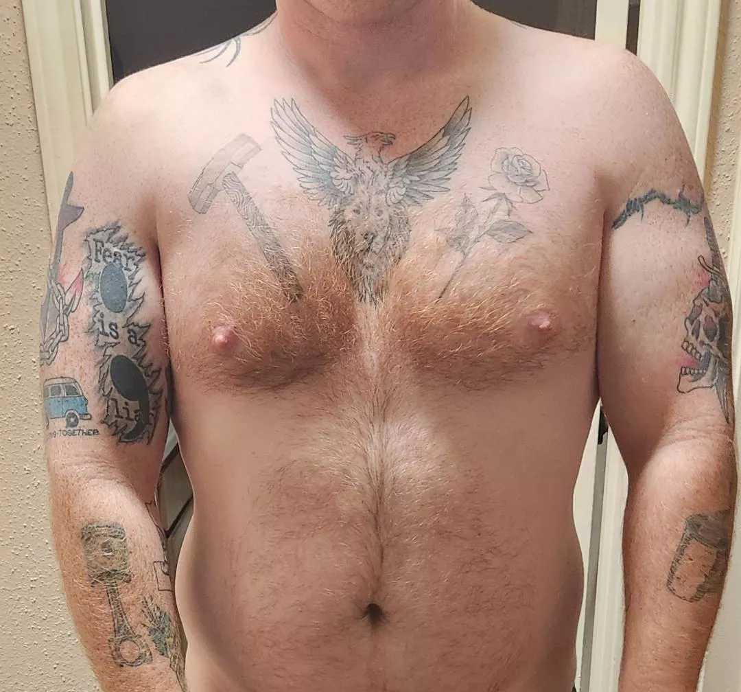 Showing some ink....