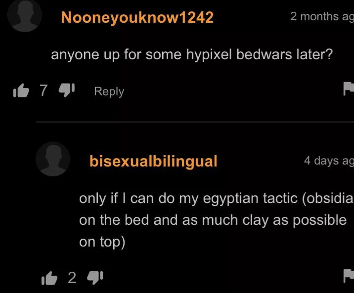 Sure ill play bedwars