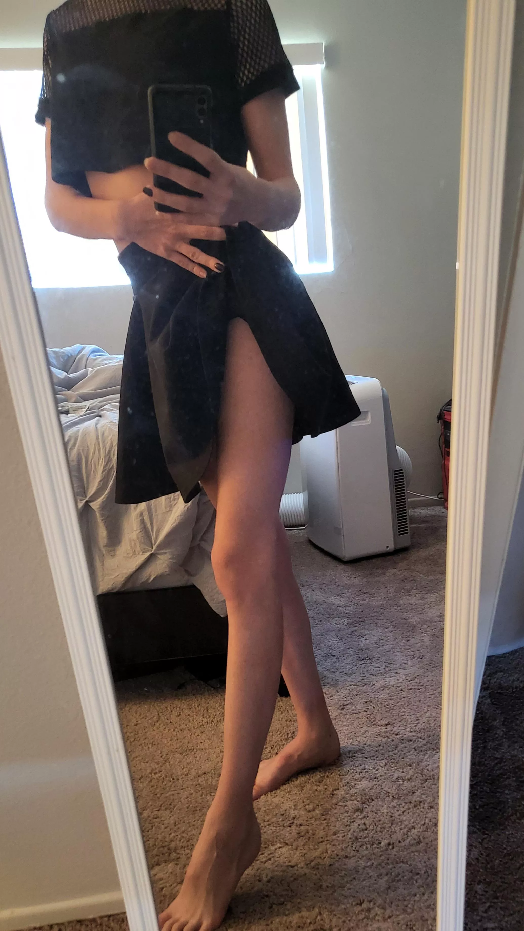 They say the thighs are the window to the soul